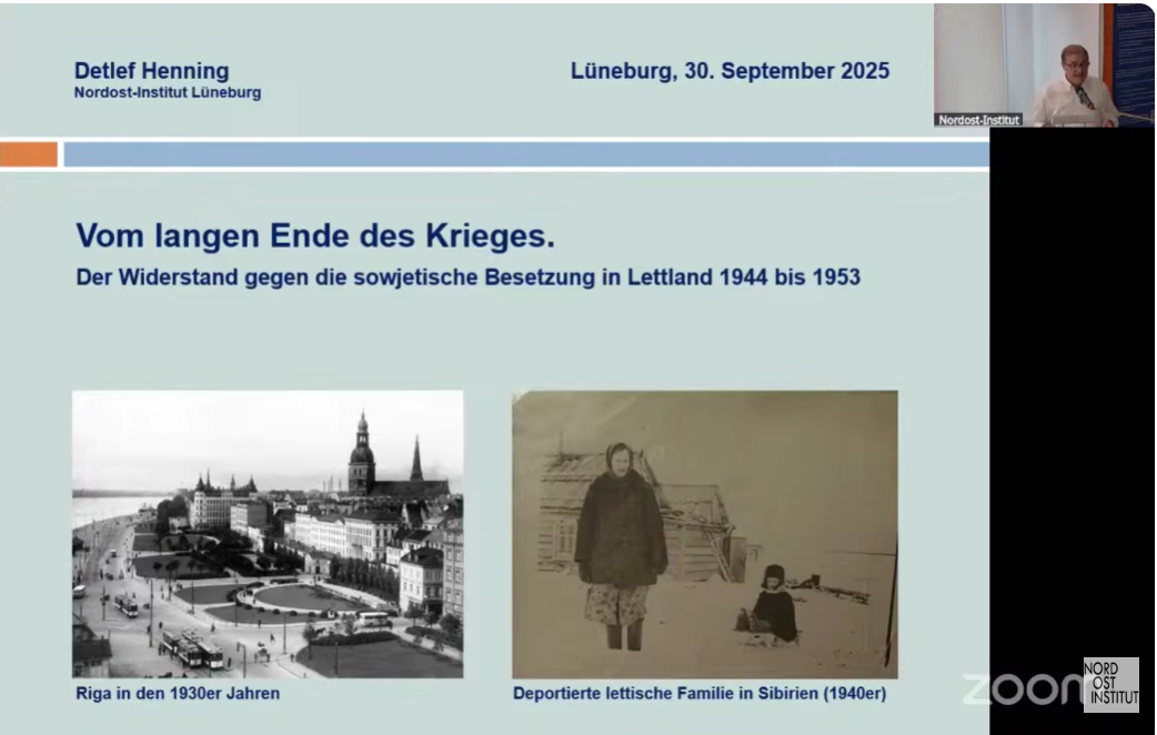 YouTube Ausschnitt des Vortrages